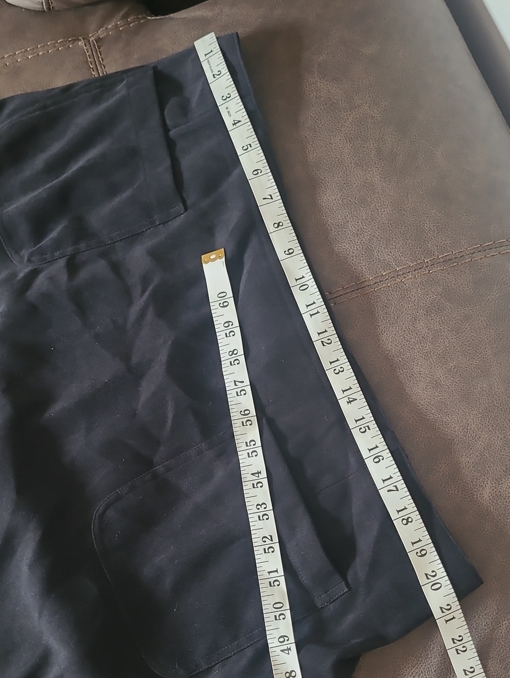 Denim & Co Midnight Black Lightweight Velour Midi Maxi Skirt Wmn Plus 3X Modest - Picture 9 of 10